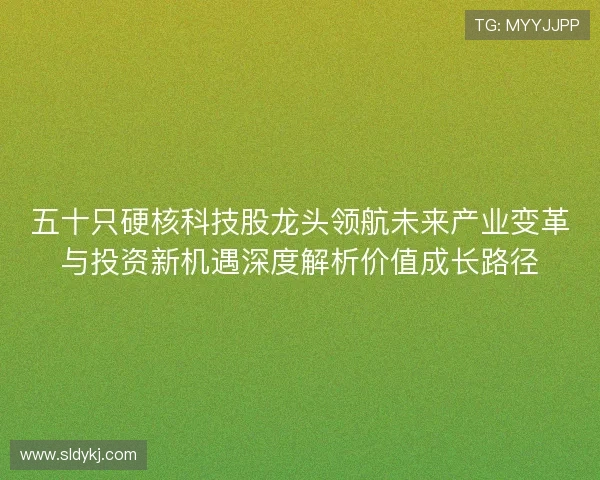 五十只硬核科技股龙头领航未来产业变革与投资新机遇深度解析价值成长路径